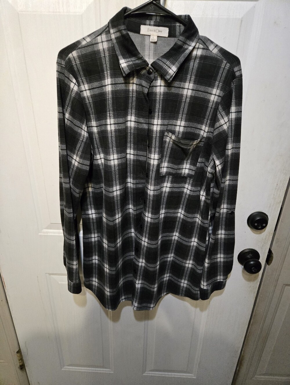 Women's Eden & Olivia Long Sleeve Plaid Shirt